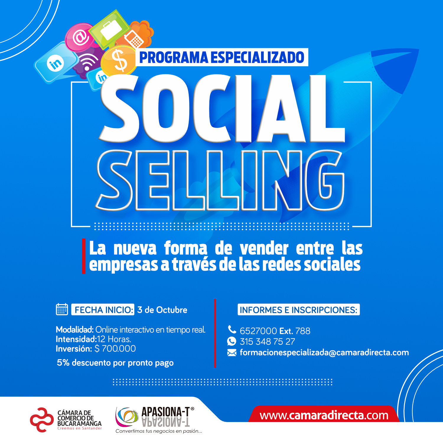 PROGRAMA ESPECIALIZADO SOCIAL SELLING