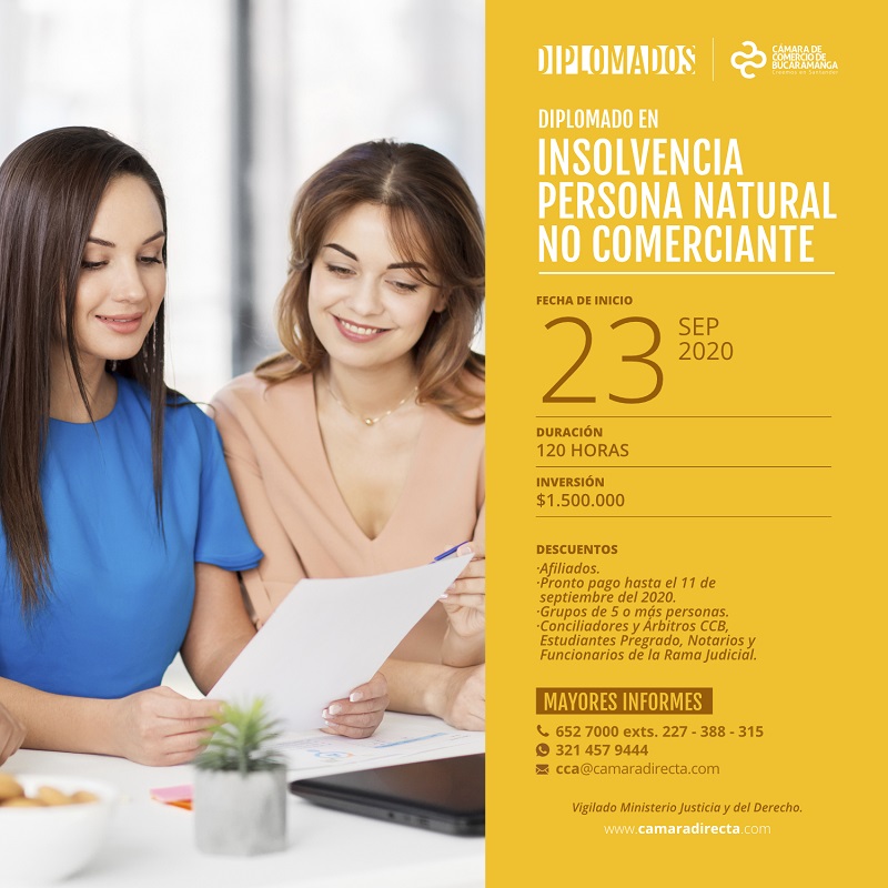 DIPLOMADO EN INSOLVENCIA PERSONA NATURAL NO COMERCIANTE