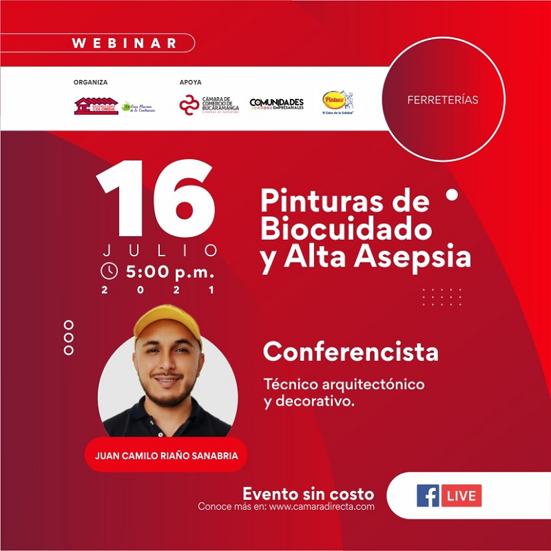 WEBINAR PINTURAS DE BIOCUIDADO Y ALTA ASEPSIA