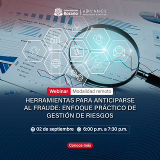 WEBINAR HERRAMIENTAS PARA ANTICIPARSE AL FRAUDE: ENFOQUE PRÁCTICO EN GESTIÓN DE RIESGOS