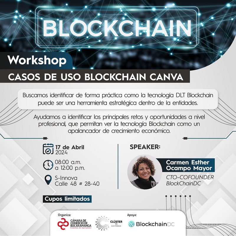 WORKSHOP "BLOCKCHAIN, CASOS DE USO Y CANVA"