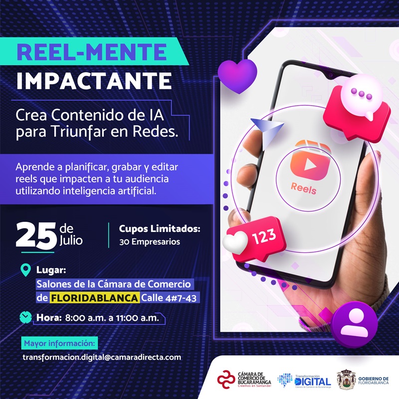 REEL-MENTE IMPACTANTE - CREA CONTENIDO DE IA PARA TRIUNFAR EN REDES