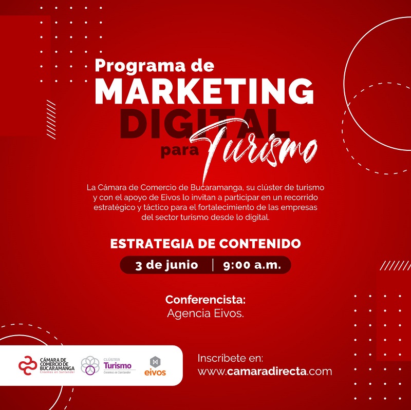 CHARLA VIRTUAL - PROGRAMA DE MARKETING DIGITAL PARA TURISMO - ESTRATEGIA DE CONTENIDO