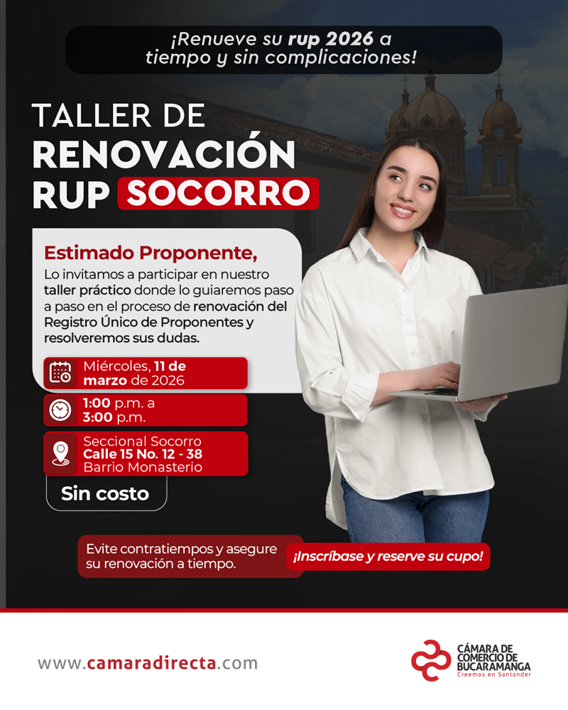 TALLER RENOVACI&Oacute;N RUP 11 MARZO 2026 SOCORRO