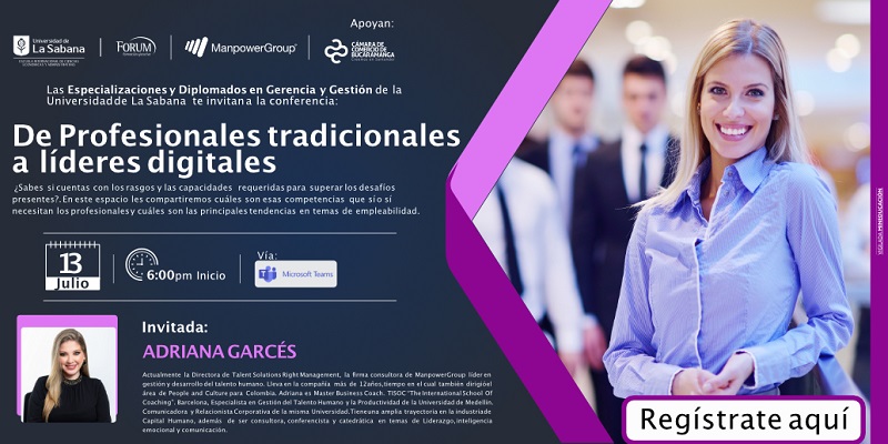 CONFERENCIA DE PROFESIONALES TRADICIONALES A LÍDERES DIGITALES