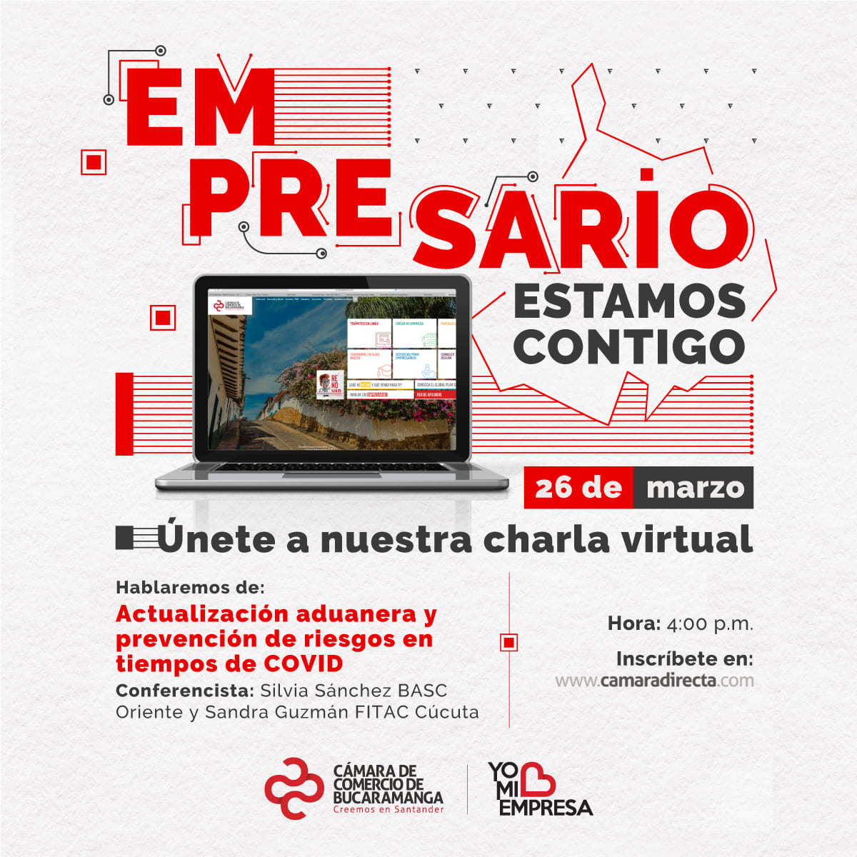 CHARLA VIRTUAL - ACTUALIZACIÓN ADUANERA Y PREVENCIÓN DE RIESGOS EN TIEMPOS DE COVID