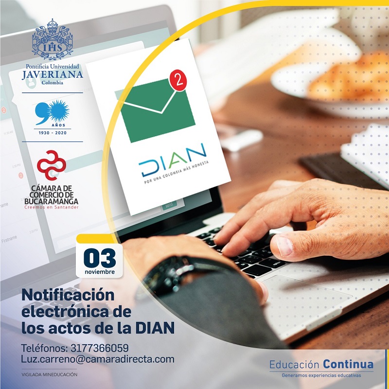 CHARLA NOTIFICACIÓN ELECTRÓNICA DE LOS ACTOS DE LA DIAN