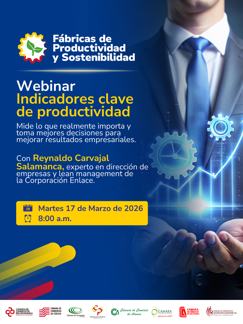 WEBINAR INDICADORES CLAVE DE PRODUCTIVIDAD 17 MARZO 2026