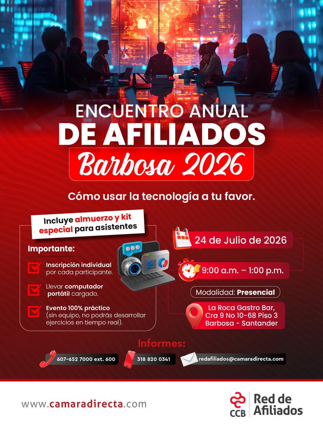 ENCUENTRO ANUAL DE AFILIADOS BARBOSA 2026
