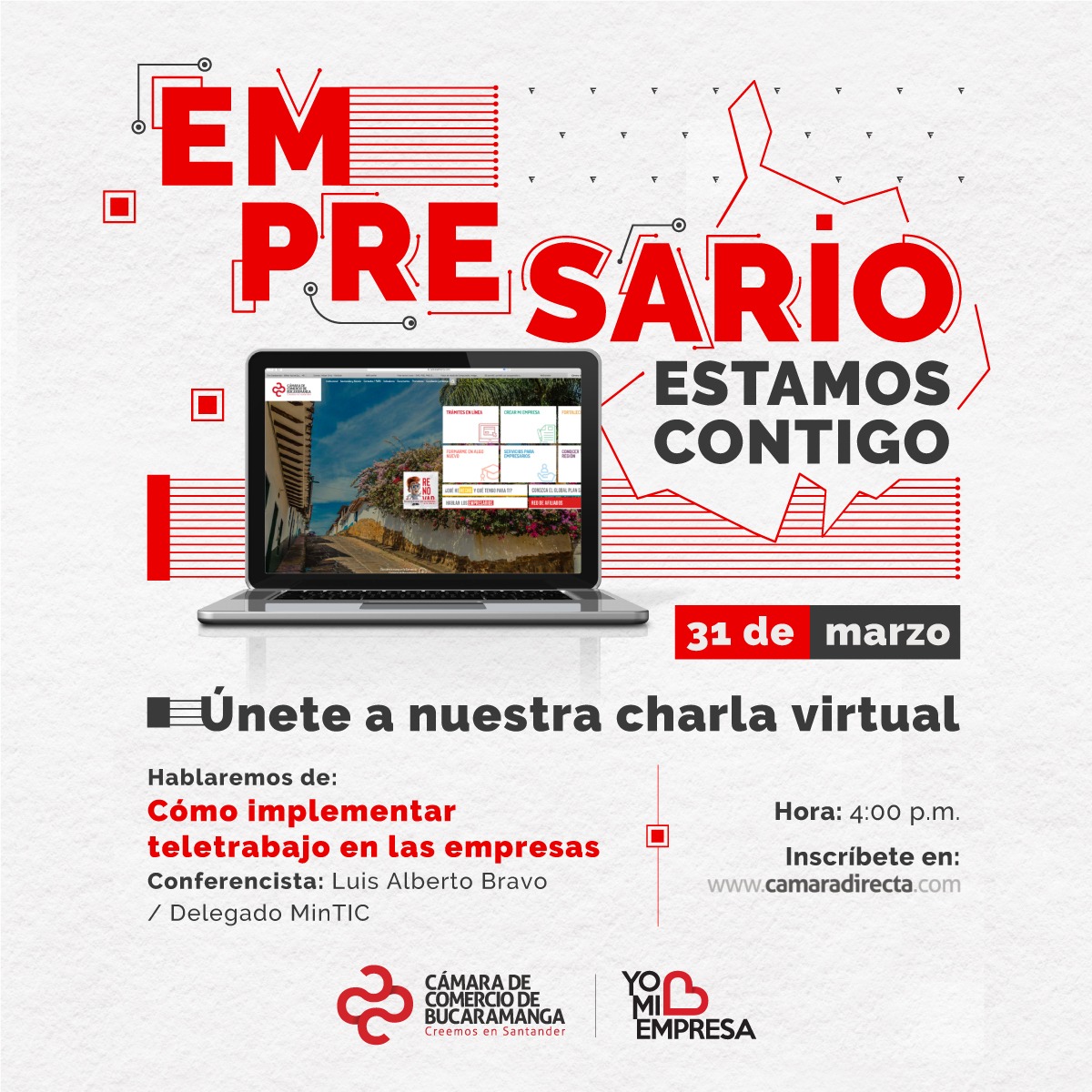 CHARLA VIRTUAL - CÓMO IMPLEMENTAR TELETRABAJO EN LAS EMPRESAS?
