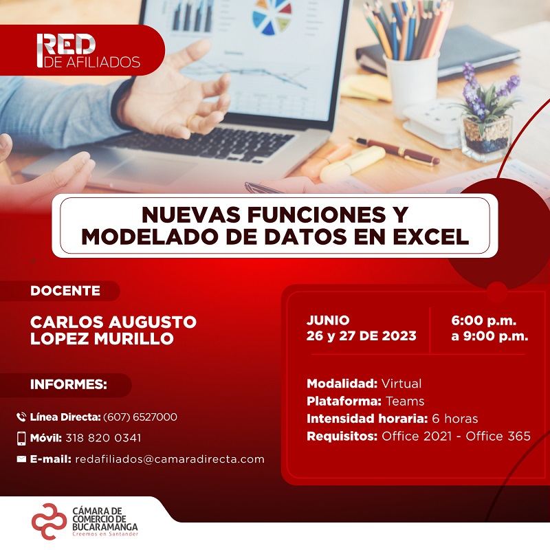 NUEVAS FUNCIONES Y MODELADO DE DATOS EN EXCEL 