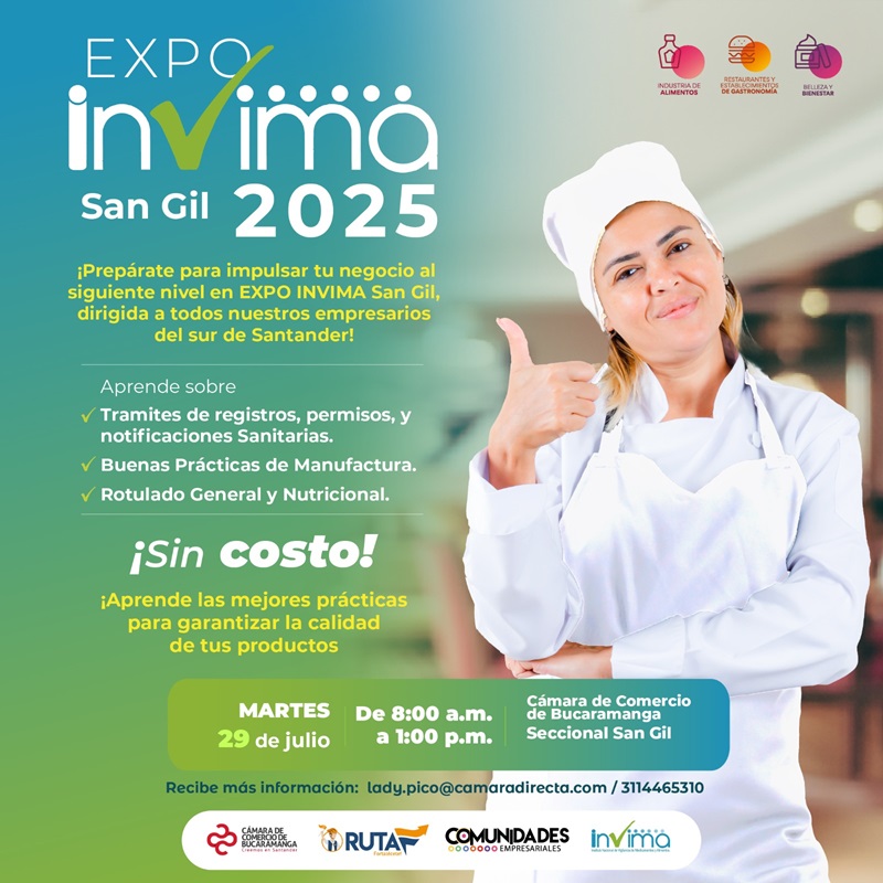EXPO INVIMA SAN GIL 2025