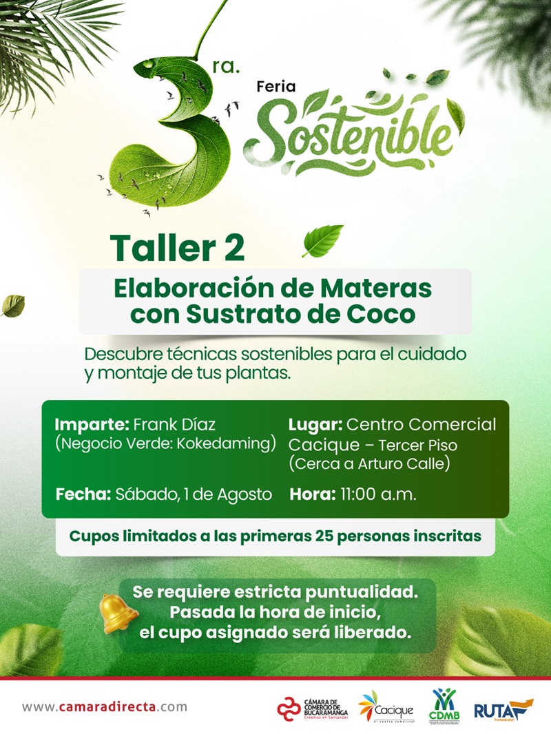TALLER 2: ELABORACI&Oacute;N DE MATERAS CON SUSTRATO DE COCO
