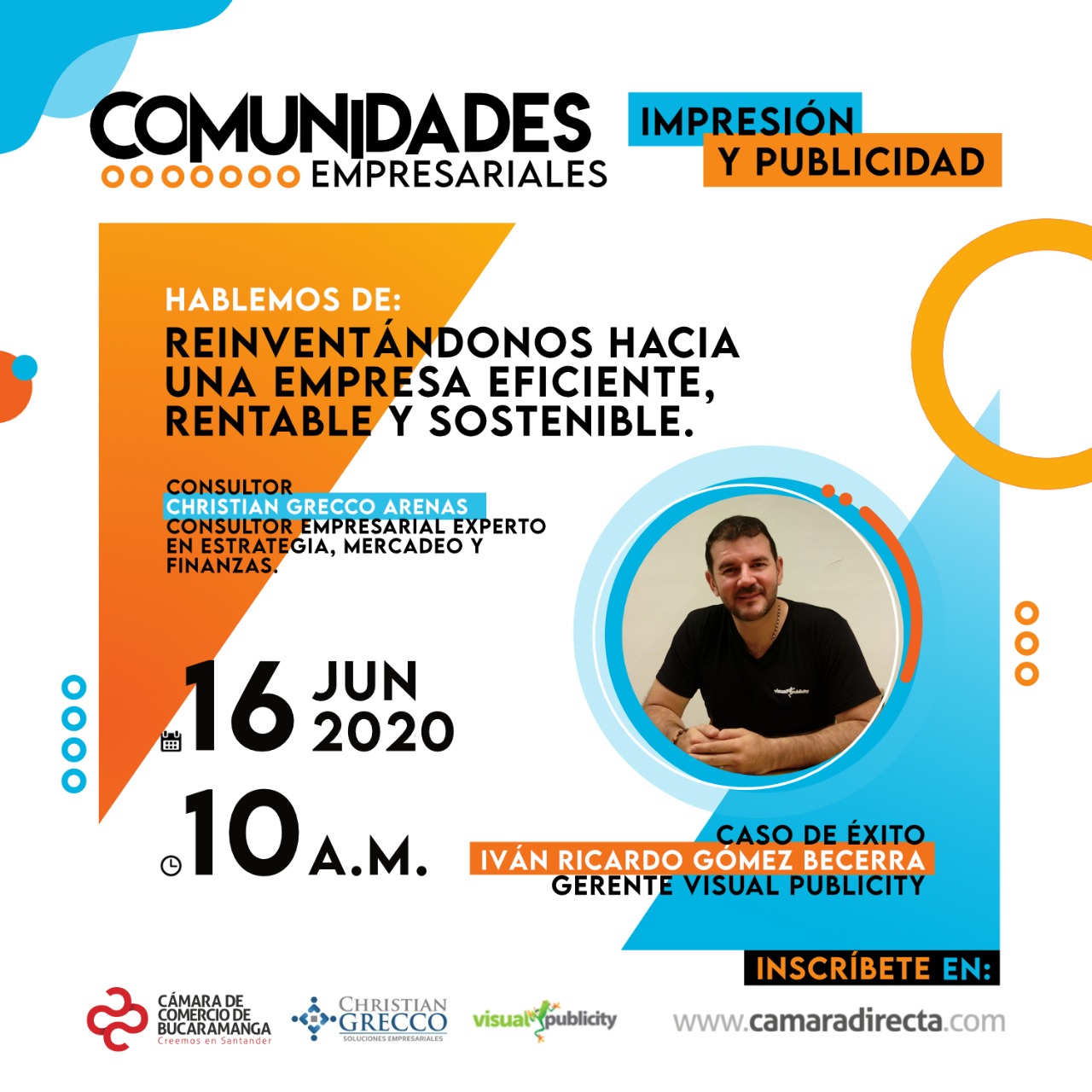 CHARLA VIRTUAL - REINVENTÁNDONOS HACIA UNA EMPRESA EFICIENTE, RENTABLE Y SOSTENIBLE.