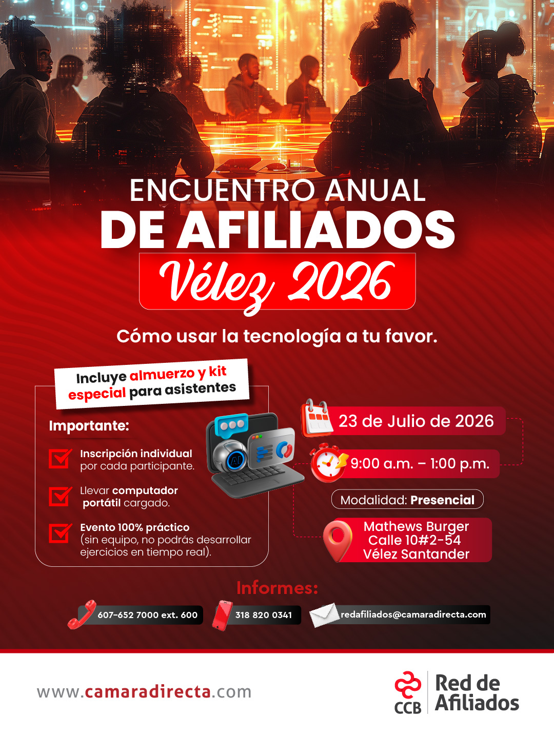 ENCUENTRO ANUAL DE AFILIADOS V&Eacute;LEZ 2026