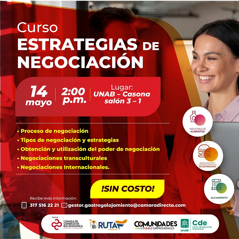CURSO "ESTRATEGIAS DE NEGOCIACI&Oacute;N"