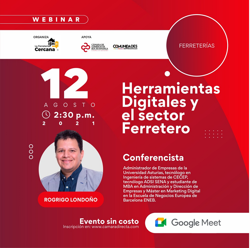 WEBINAR HERRAMIENTAS DIGITALES Y EL SECTOR FERRETERO