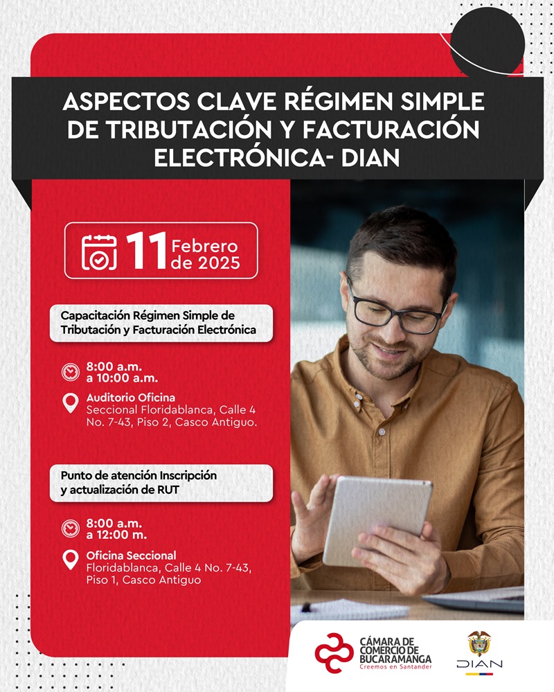 ASPECTOS CLAVE RÉGIMEN SIMPLE DE TRIBUTACIÓN Y FACTURACIÓN ELECTRÓNICA- DIAN 