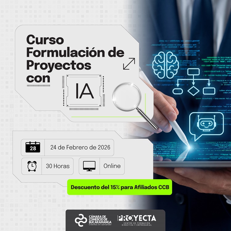 CURSO DE FORMULACI&Oacute;N DE PROYECTOS CON IA