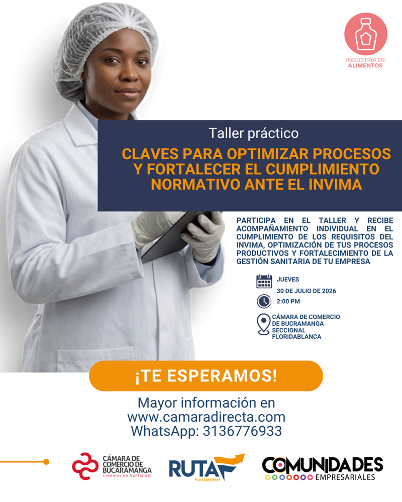 CLAVES PARA OPTIMIZAR PROCESOS Y FORTALECER EL CUMPLIMIENTO NORMATIVO ANTE EL INVIMA 