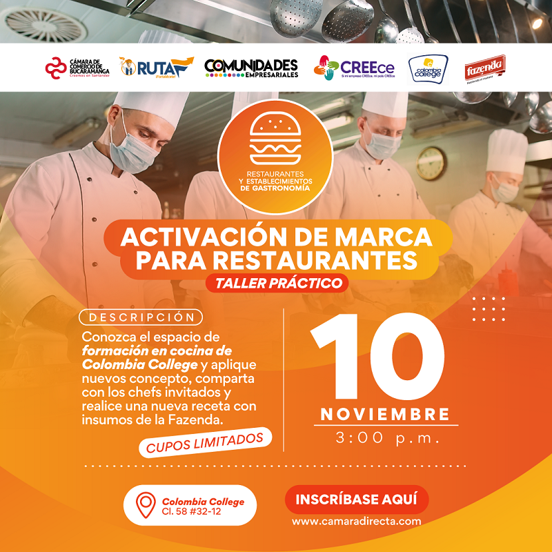 ACTIVACIÓN DE MARCA PARA RESTAURANTES