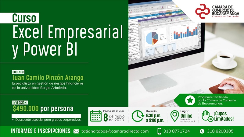 CURSO EXCEL EMPRESARIAL Y POWER BI