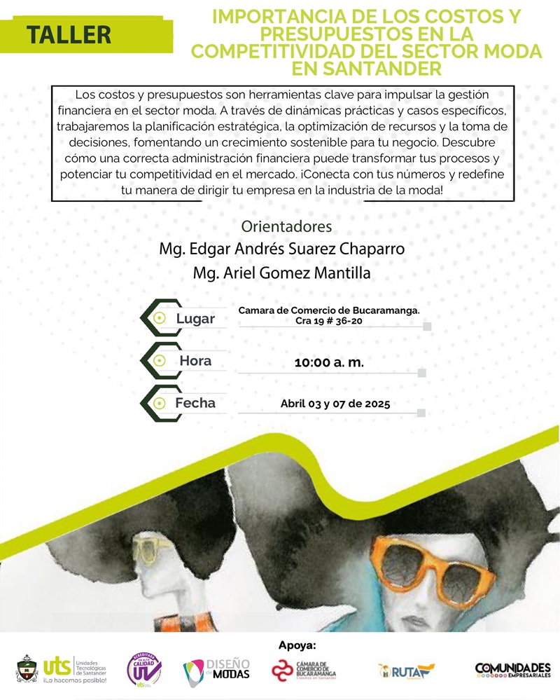  IMPORTANCIA DE LOS COSTOS Y PRESUPUESTOS EN LA COMPETITIVIDAD DEL SECTOR MODA EN STDER.