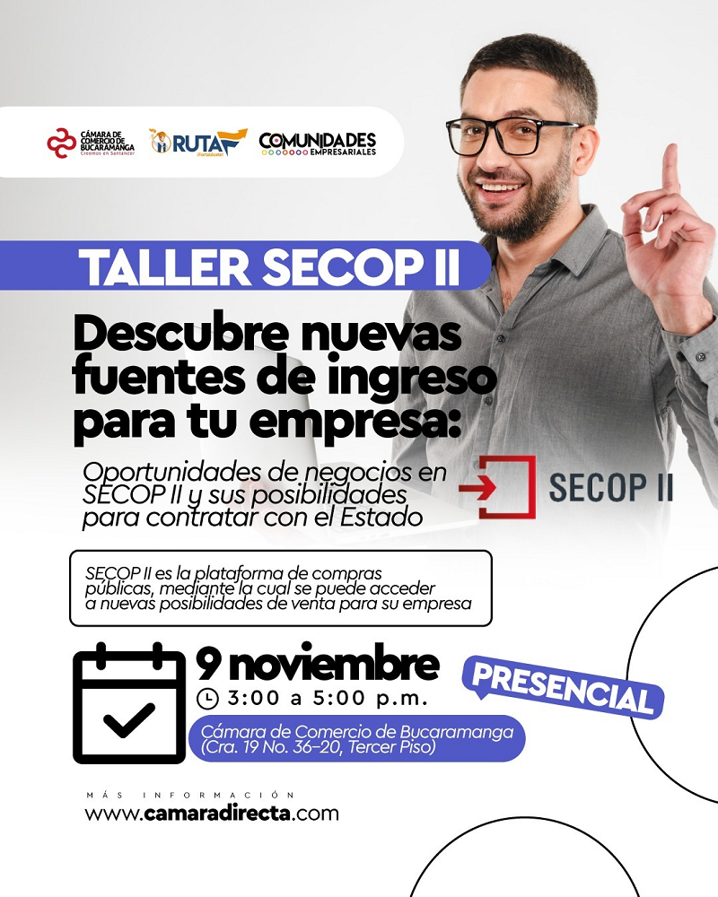 OPORTUNIDADES DE NEGOCIOS EN SECOP II Y SUS POSIBILIDADES PARA CONTRATAR CON EL ESTADO 