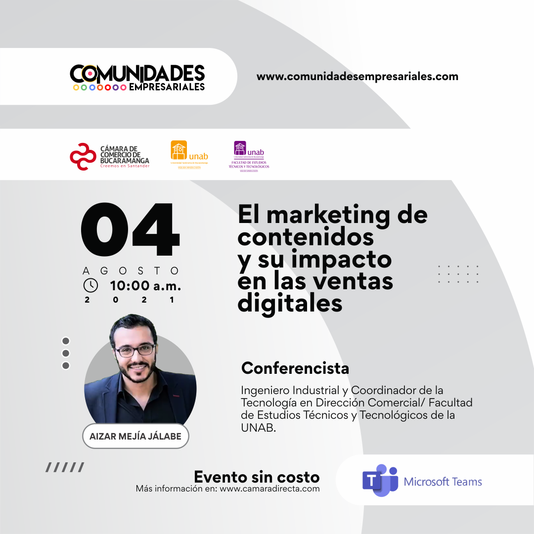 WEBINAR EL MARKETING DE CONTENIDOS Y SU IMPACTO EN LAS VENTAS DIGITALES