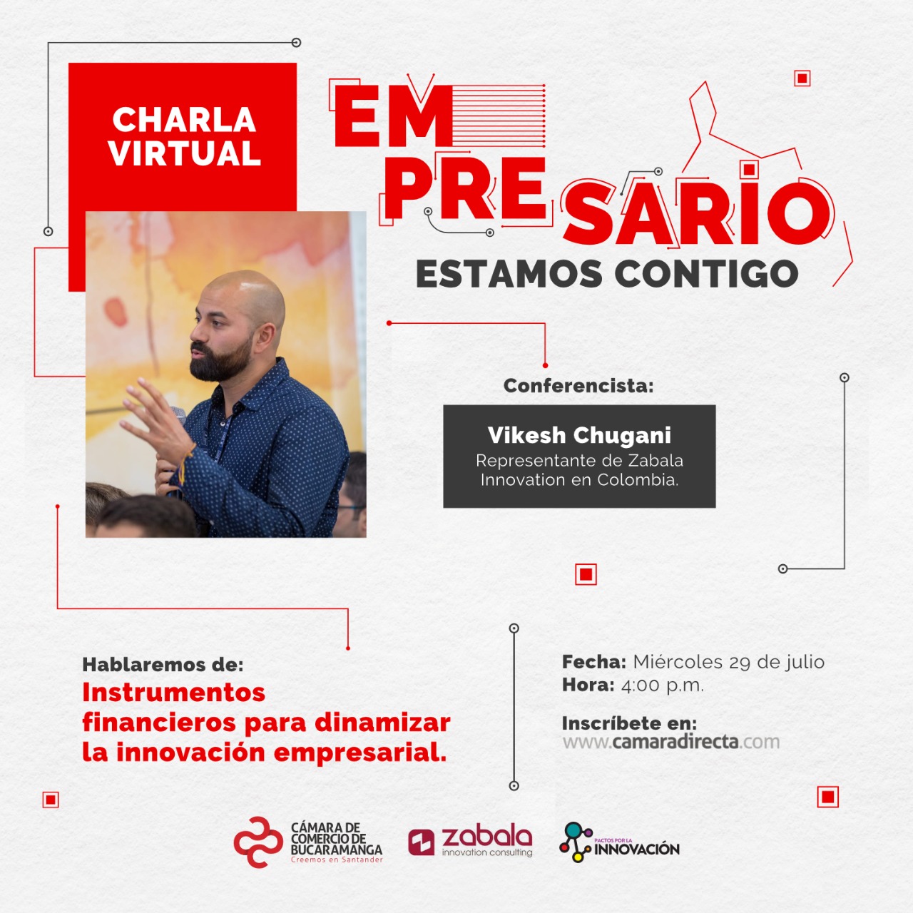 CHARLA VIRTUAL - INSTRUMENTOS FINANCIEROS PARA DINAMIZAR LA INNOVACIÓN EMPRESARIAL