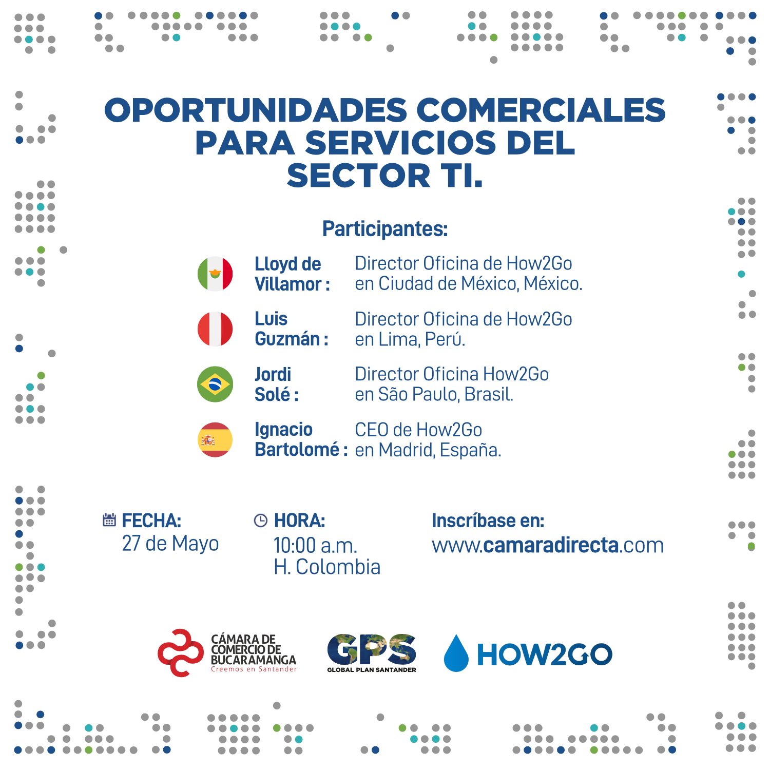 CHARLA VIRTUAL - OPORTUNIDADES DE EXPORTACIÓN EN EL SECTOR TIC