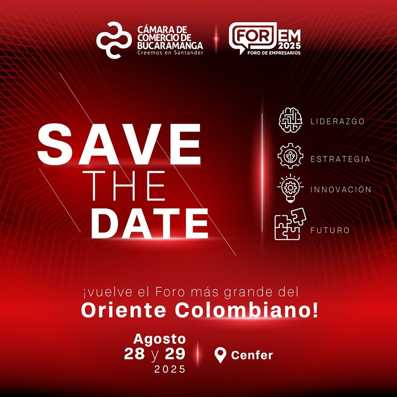 Forem 2025 - El foro empresarial mas grande del oriente colombiano 