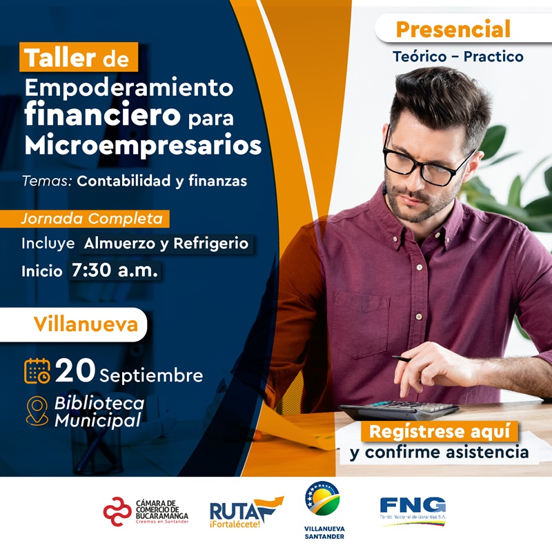 TALLER DE EMPODERAMIENTO FINANCIERO PARA MICROEMPRESARIOS VILLANUEVA