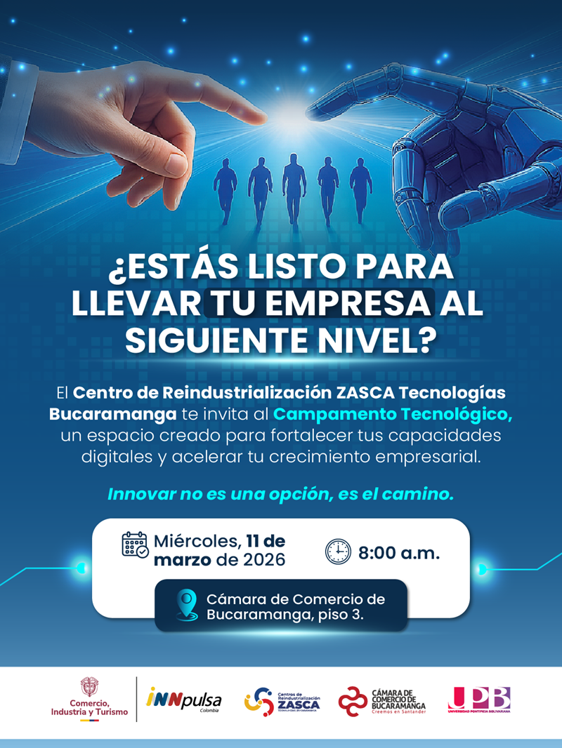 CAMPAMENTO TECNOL&Oacute;GICO: CENTRO ZASCA TECNOLOG&Iacute;AS BUCARAMANGA