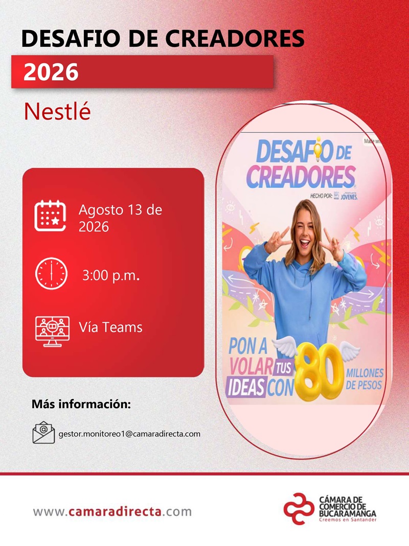 DESAFIO DE CREADORES 2026