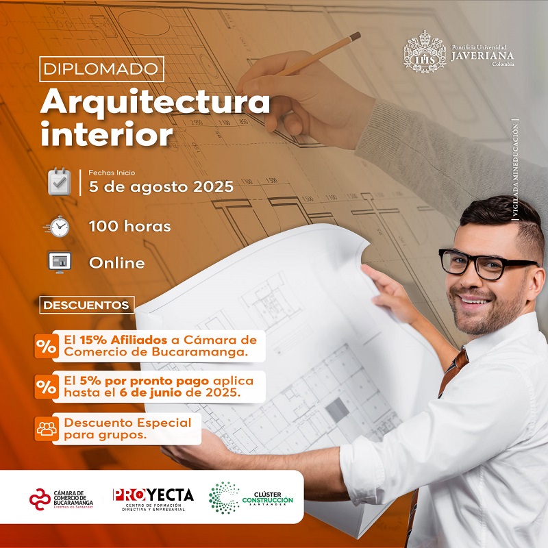  DIPLOMADO ARQUITECTURA INTERIOR - PONTIFICIA UNIVERSIDAD JAVERIANA