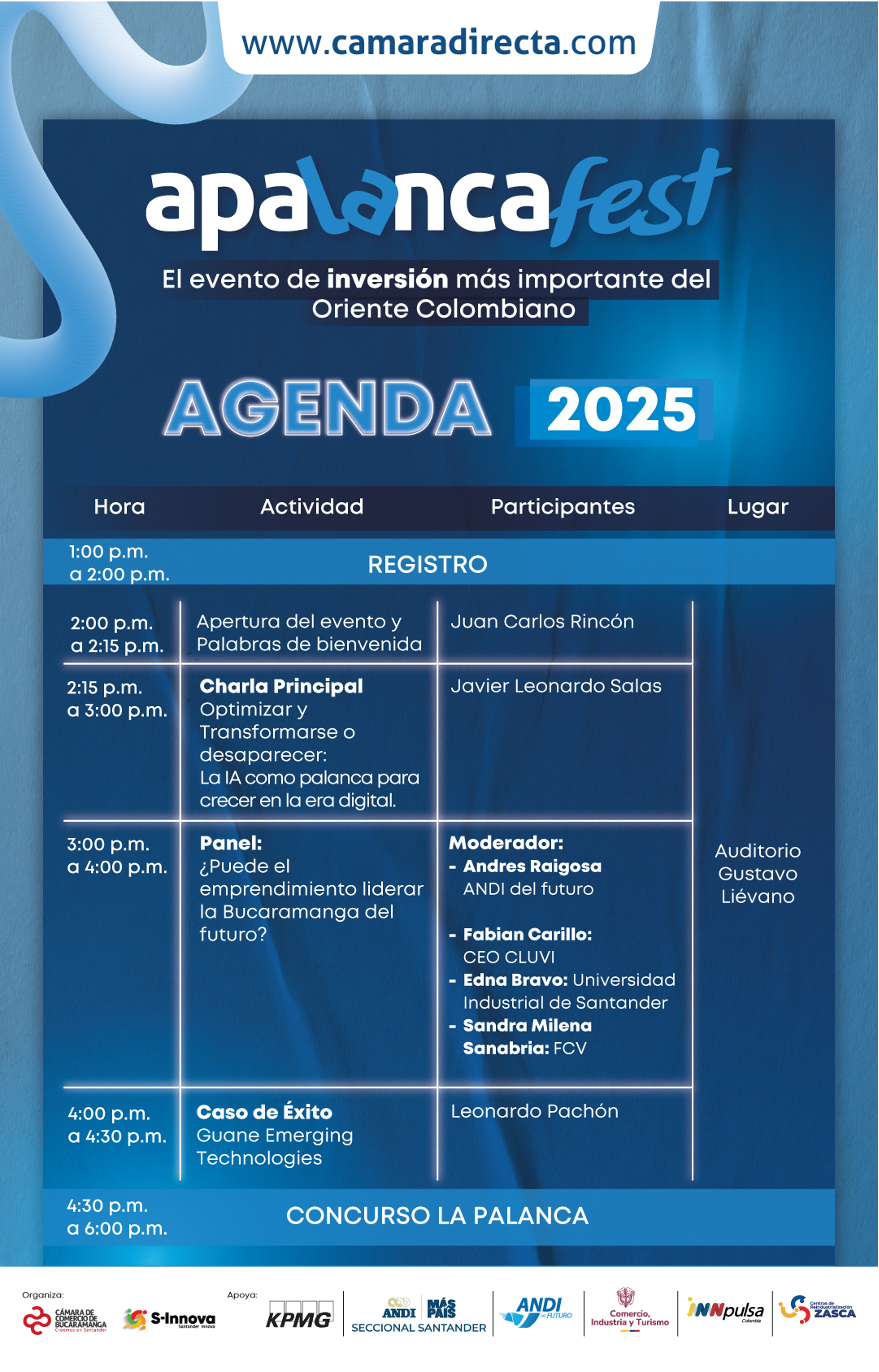 APALANCAFEST 2025 - El evento de inversión más importante del Oriente Colombiano