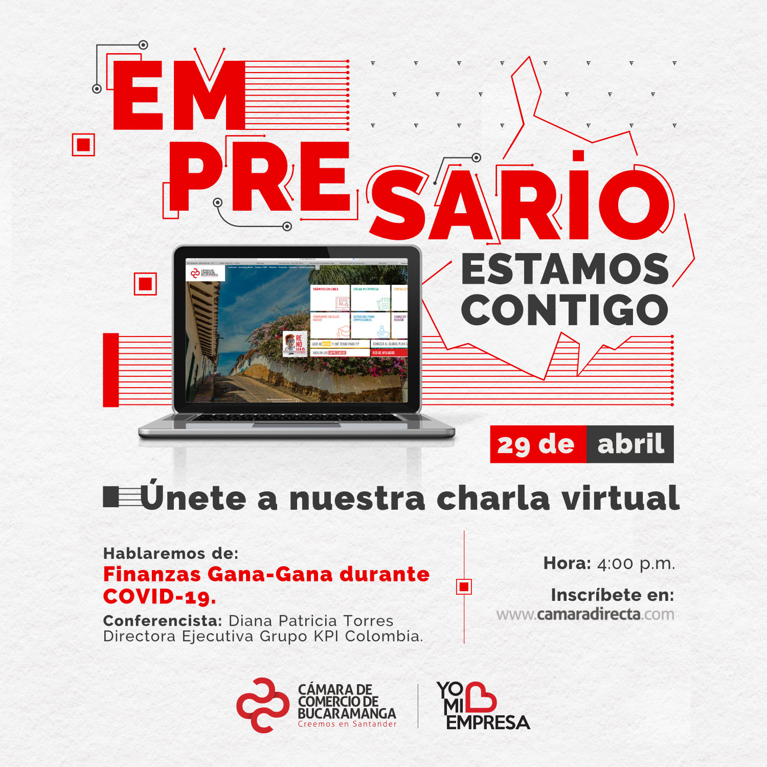 CHARLA VIRTUAL - FINANZAS GANA-GANA DURANTE COVID-19