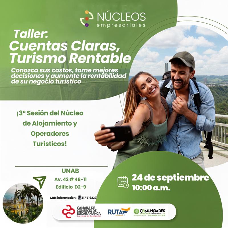 TALLER CUENTAS CLARAS TURISMO RENTABLE