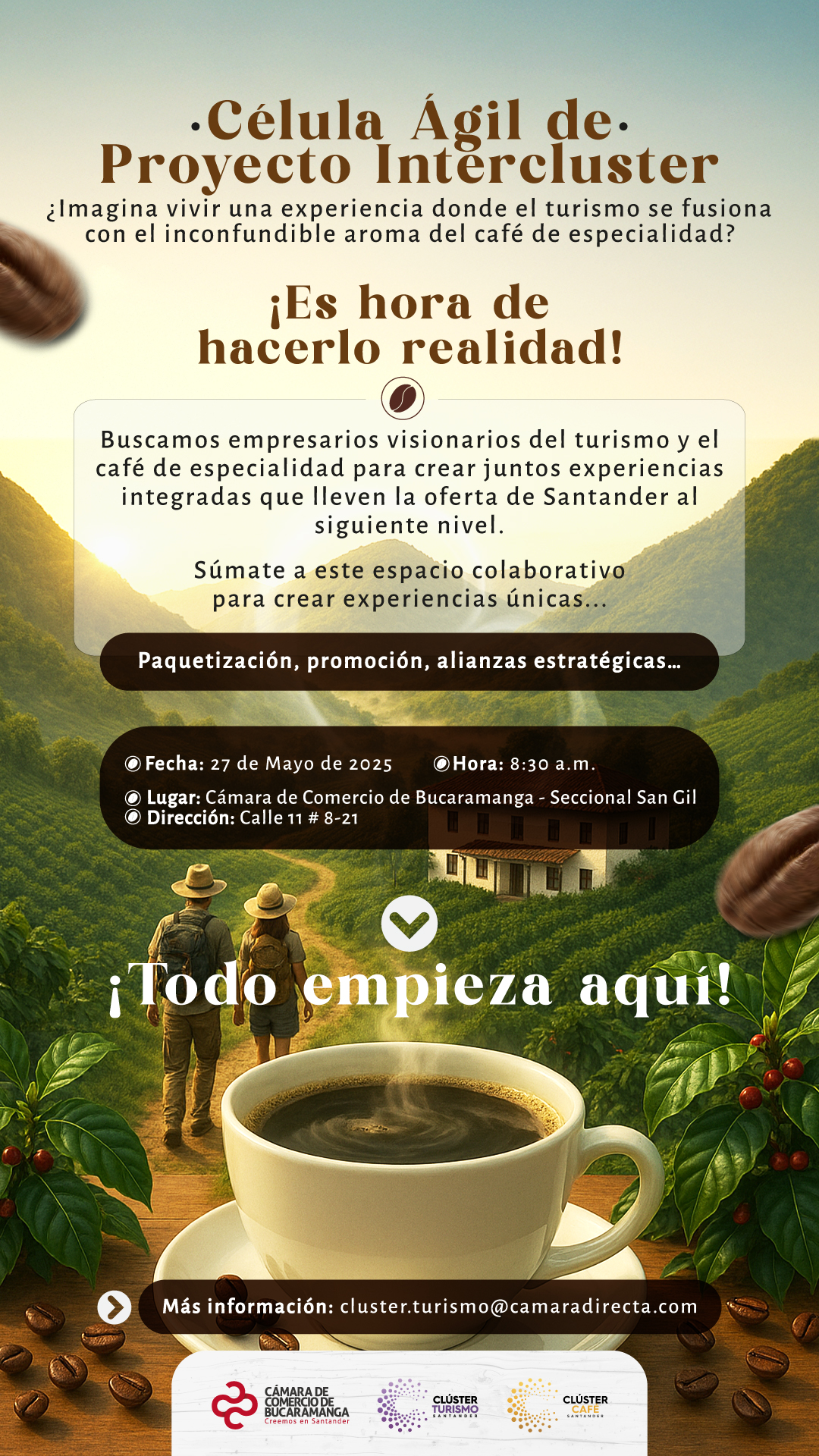 CÉLULA ÁGIL DE PROYECTO INTERCLUSTER