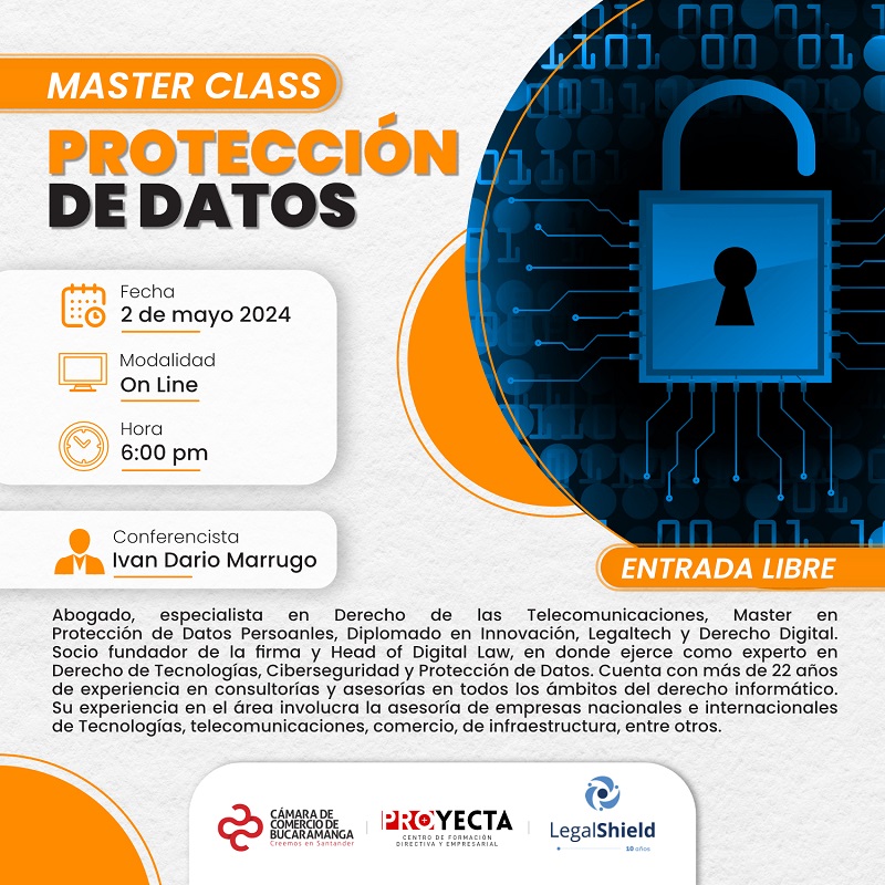 MASTER CLASS PROTECCI&Oacute;N DE DATOS 