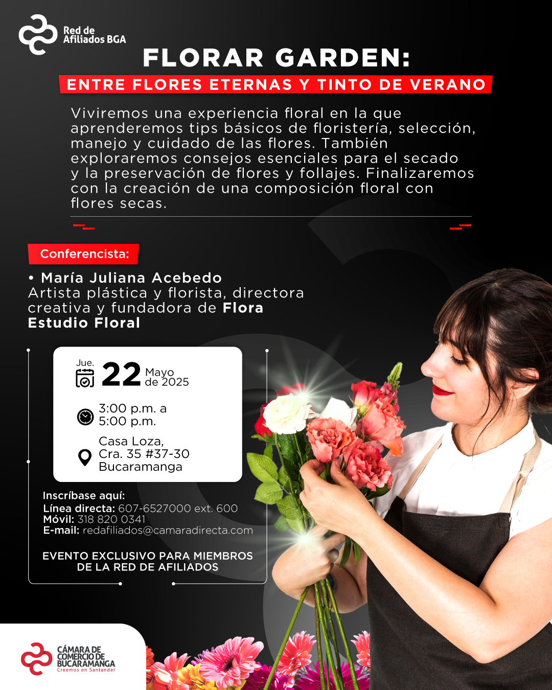 FLORAL GARDEN: ENTRE FLORES ETERNAS Y TINTO DE VERANO