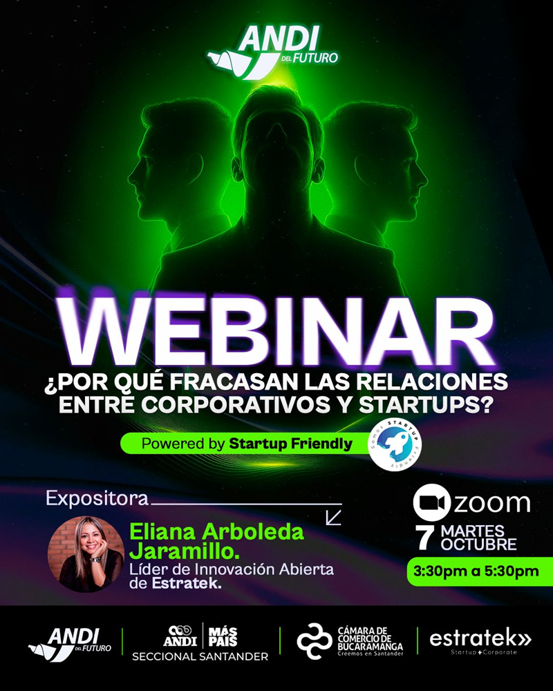 WEBINAR: &iquest;POR QU&Eacute; FRACASAN LAS RELACIONES ENTRE CORPORATIVOS Y STARTUPS?