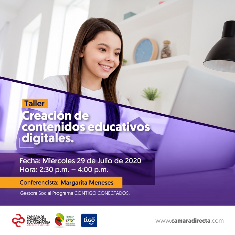 TALLER CREACIÓN DE CONTENIDOS EDUCATIVOS DIGITALES