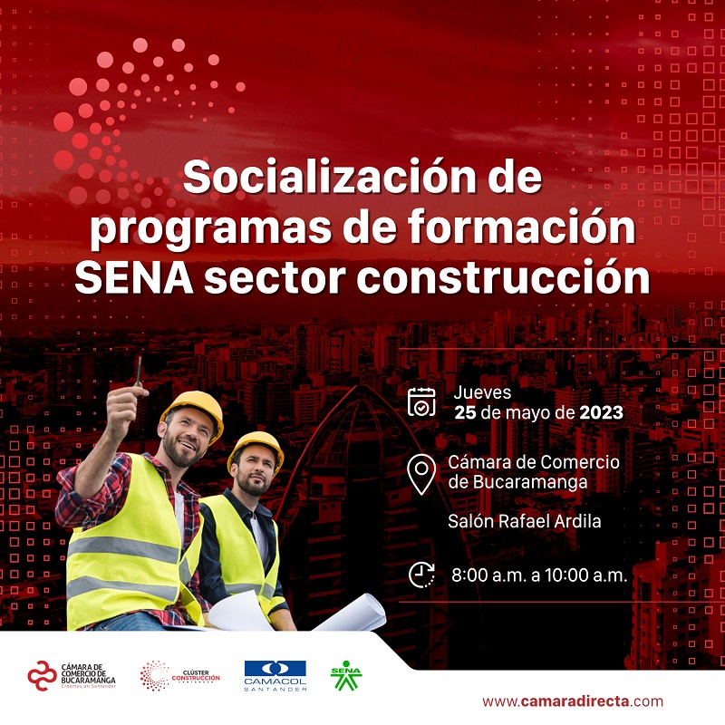 SOCIALIZACIÓN DE PROGRAMAS DE FORMACIÓN SENA SECTOR CONSTRUCCIÓN 