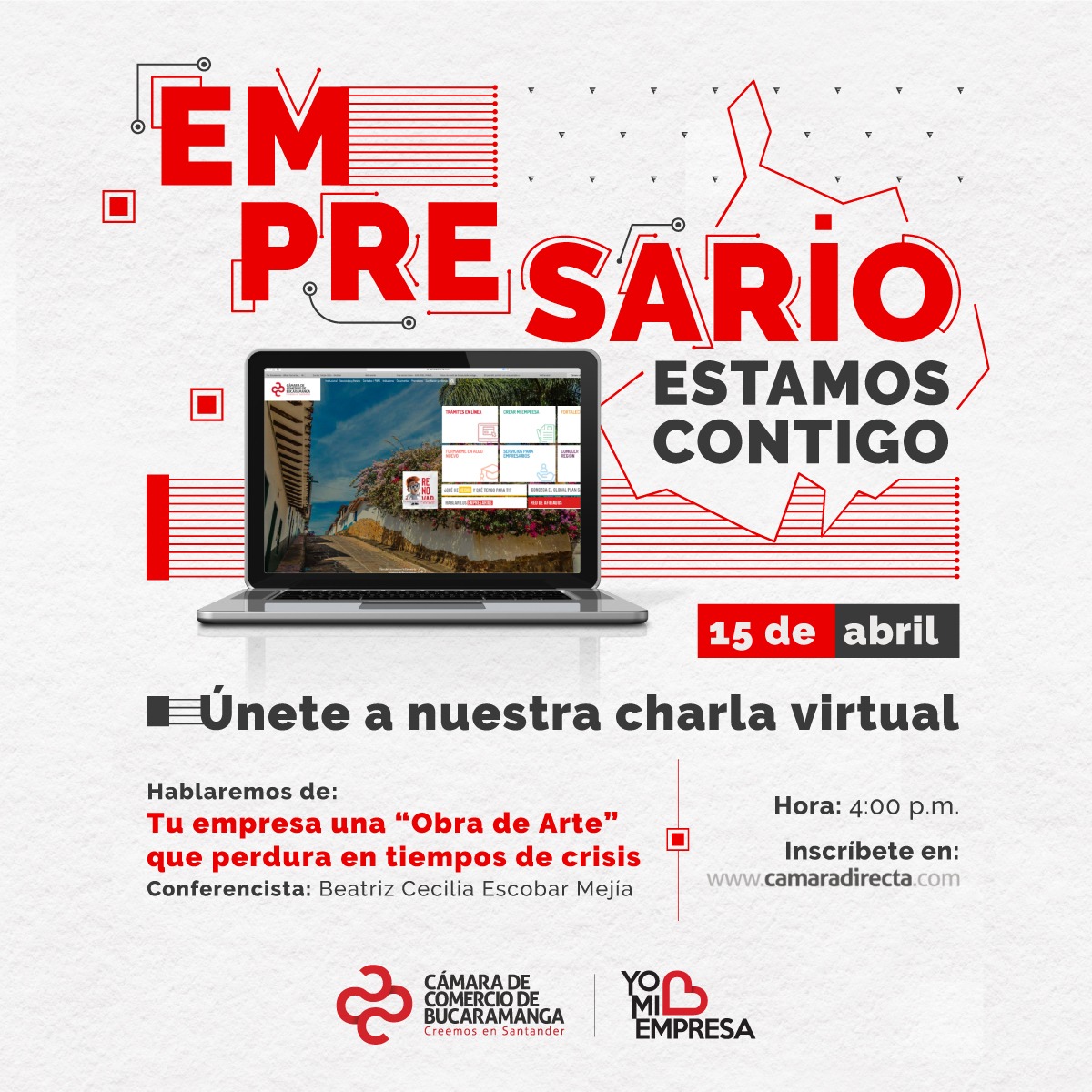 CHARLA VIRTUAL - TU EMPRESA UNA "OBRA DE ARTE" QUE PERDURA EN TIEMPOS DE CRISIS