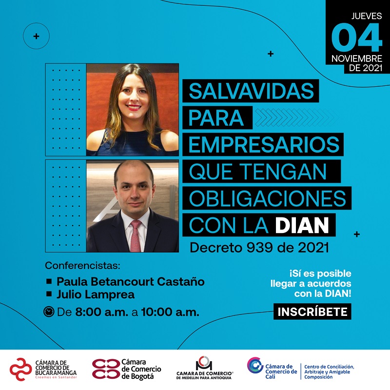 WEBINAR UNA SOLUCIÓN PARA LOS EMPRESARIOS QUE TENGAN OBLIGACIONES CON LA DIAN 