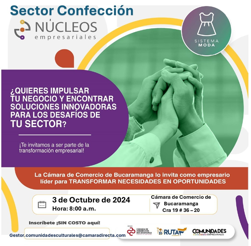 NUCLEOS EMPRESARIALES SISTEMA MODA 