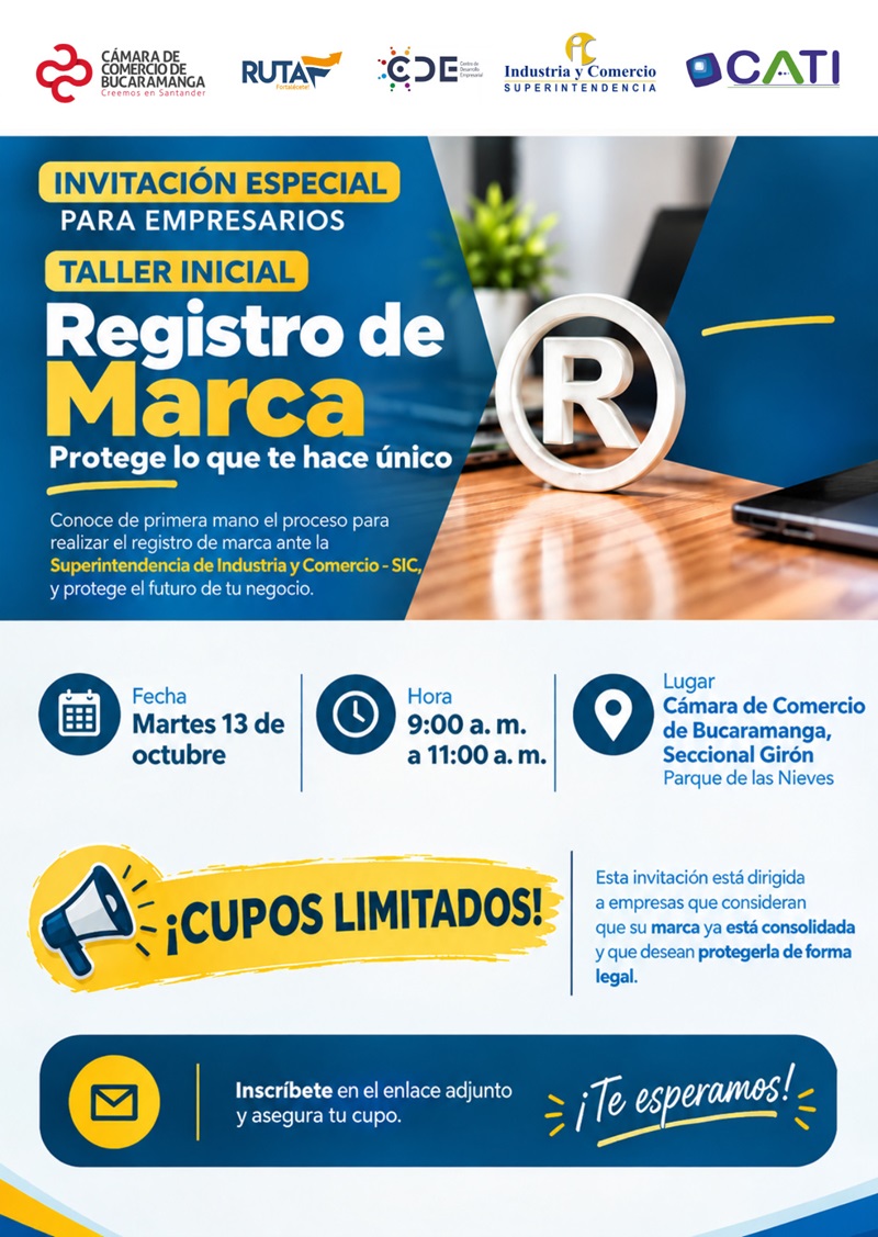 TALLER DE REGISTRO DE MARCA