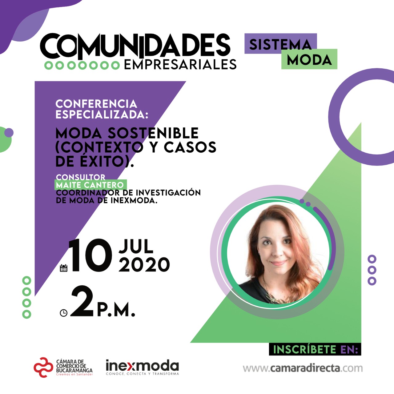 CHARLA VIRTUAL - MODA SOSTENIBLE / CONTEXTO Y CASOS DE ÉXITO